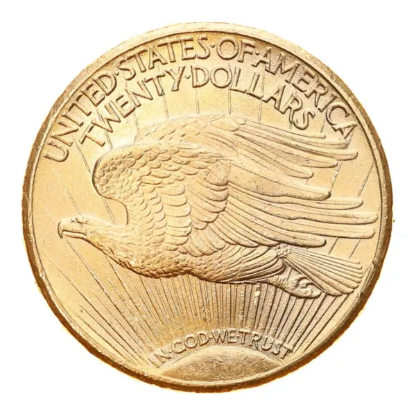 20 dollar Verenigde Staten 1911, keerzijde