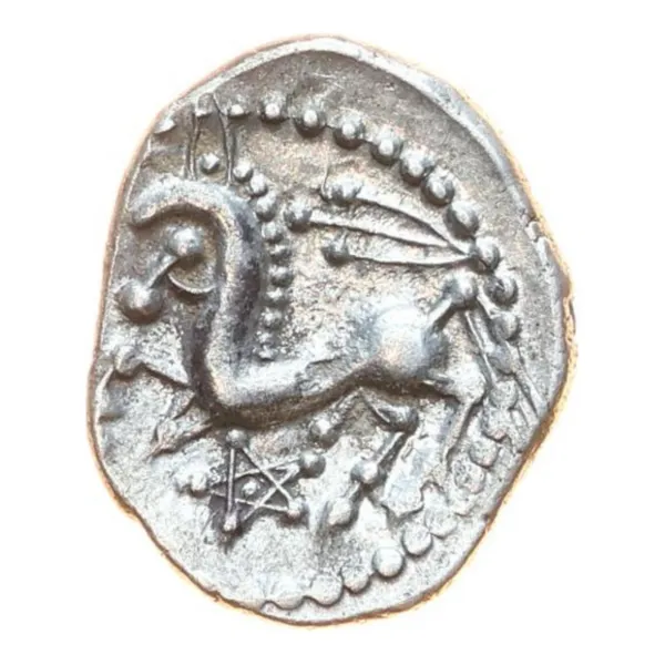 Denarius Gallië 100–1 v.Chr., keerzijde