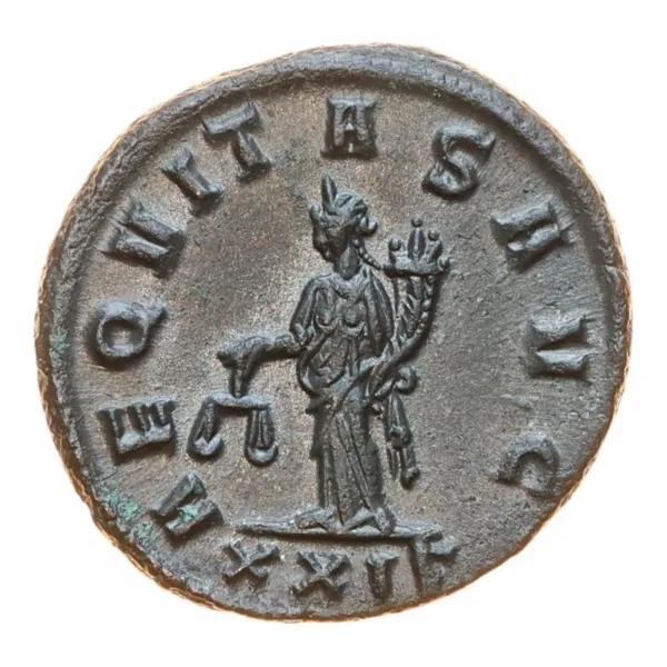 Antoninianus Romeinse Rijk 275–276 n.Chr., keerzijde